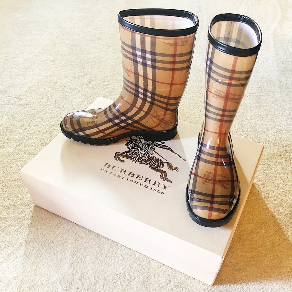 Burberry Rain Boots